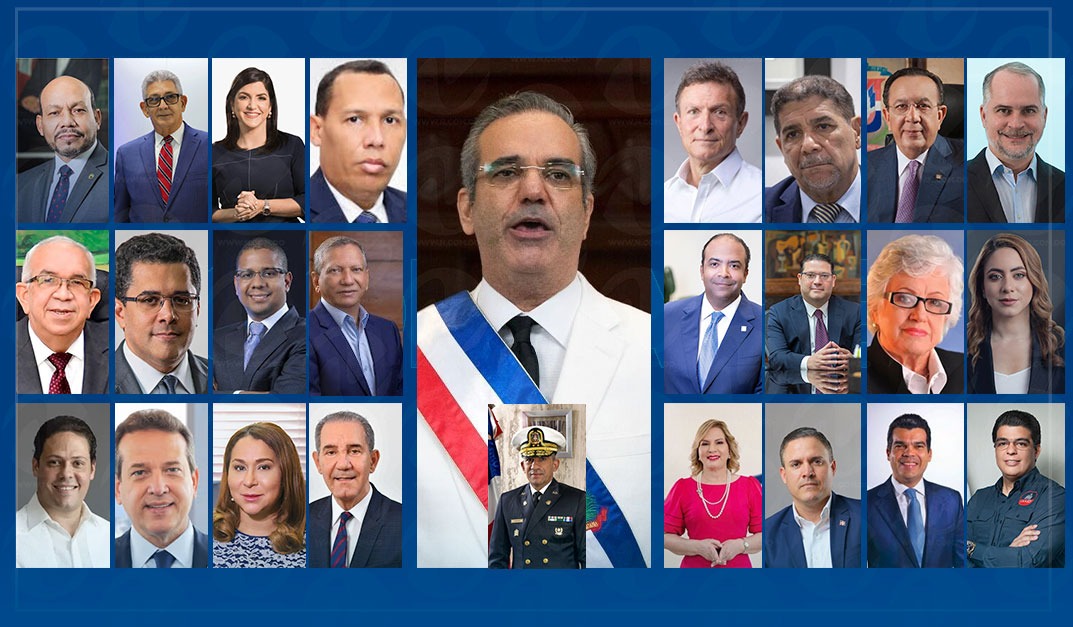 ¡Gobierno de continuidad! Abinader mantiene 8 ministros y más 30 funcionarios tras 5 años de gestión