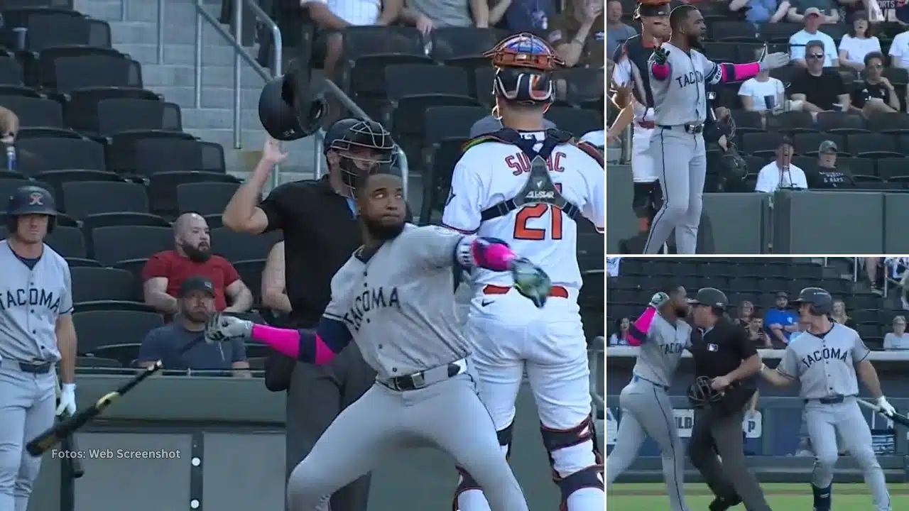 Expulsado pelotero dominicano tras lanzarle bate a pitcher