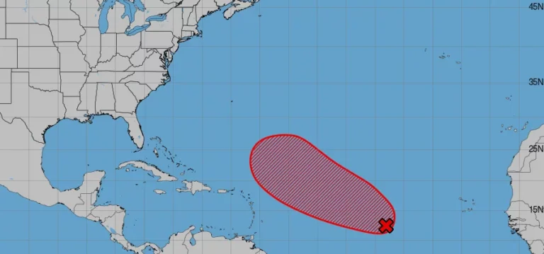 Meteorología mantiene vigilancia sobre onda tropical que podría convertirse en ciclón