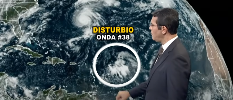 Disturbio atmosférico podría provocar intensas lluvias en las próximas horas