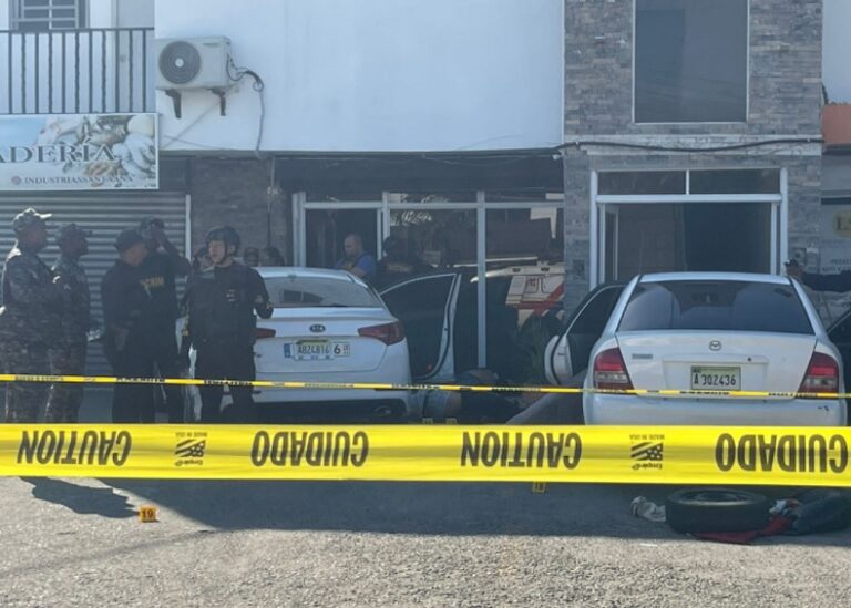 PN mató a balazos 5 presuntos delincuentes en barrio Santiago