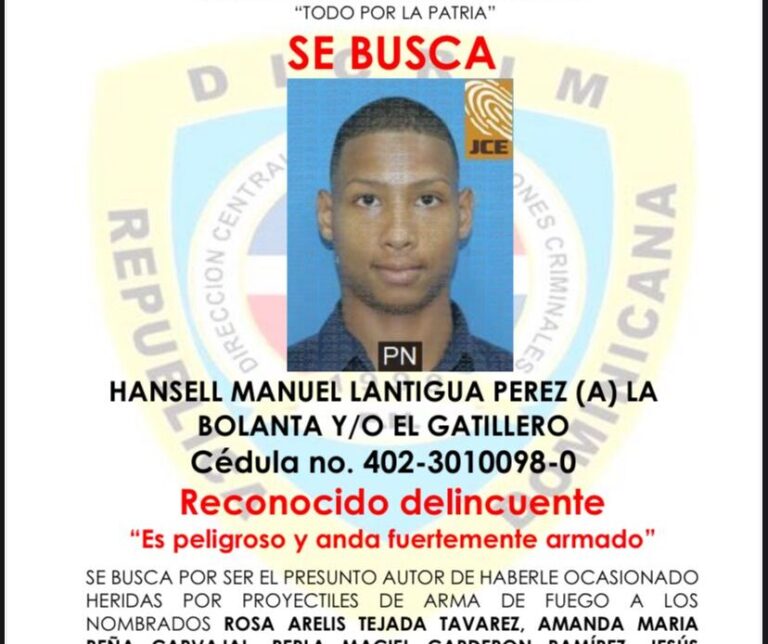La Policía activa la búsqueda de ‘La Bolanta’ acusado de herir a 6 personas en un tiroteo