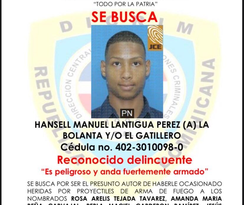 La Policía activa la búsqueda de ‘La Bolanta’ acusado de herir a 6 personas en un tiroteo