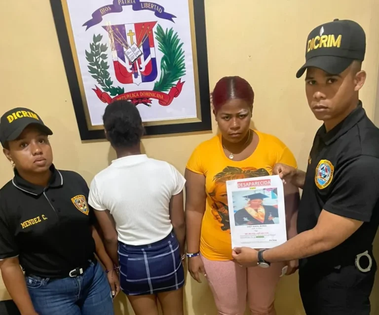 Policía localiza en La 42 a menor desaparecida en Cristo Rey