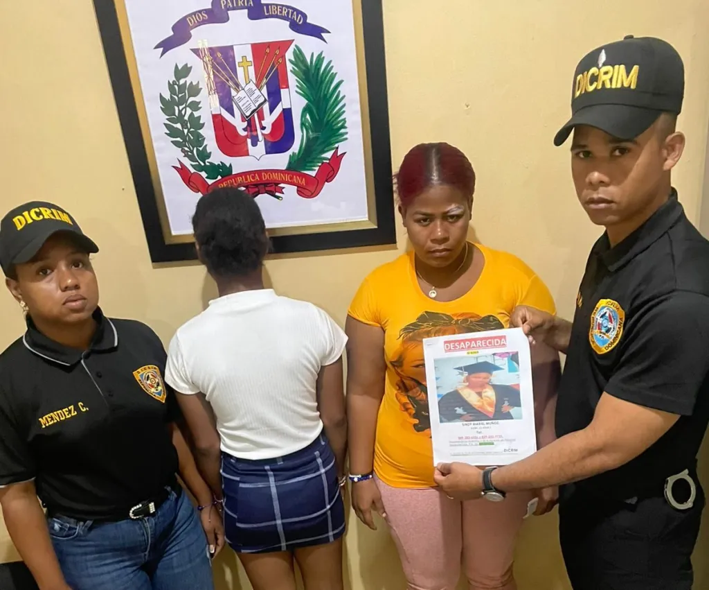 Policía localiza en La 42 a menor desaparecida en Cristo Rey