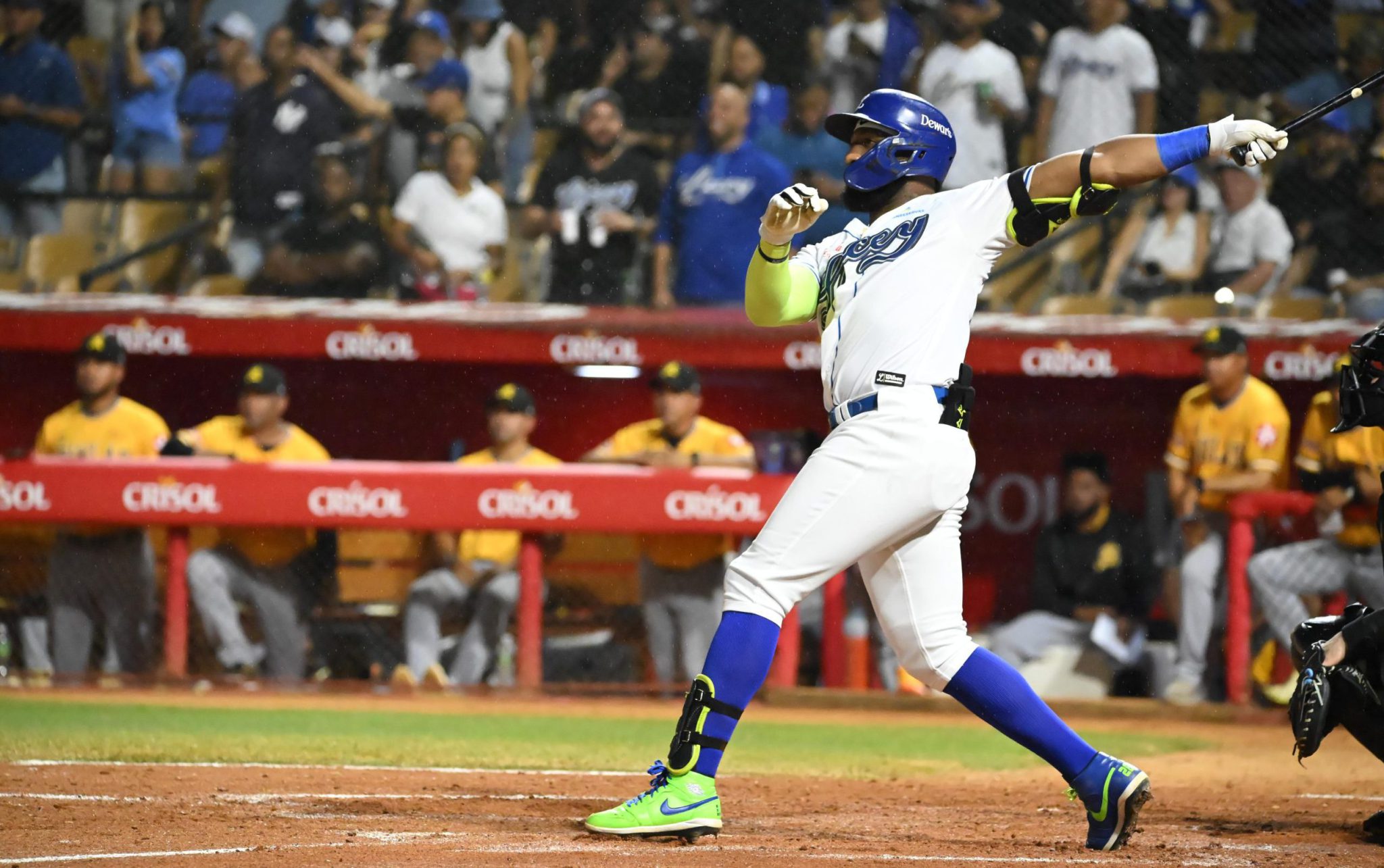 Licey rompe racha perdedora al vencer Aguilas en beisbol de RD