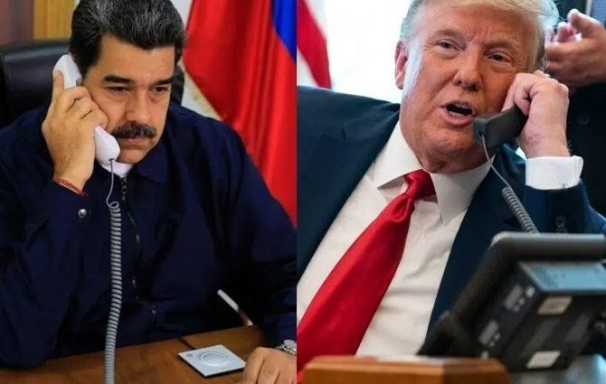 Trump habló con Maduro por teléfono para acordar reunión