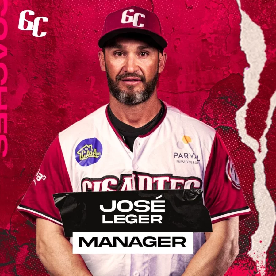 Gigantes del Cibao prescinden de José Leger como manager