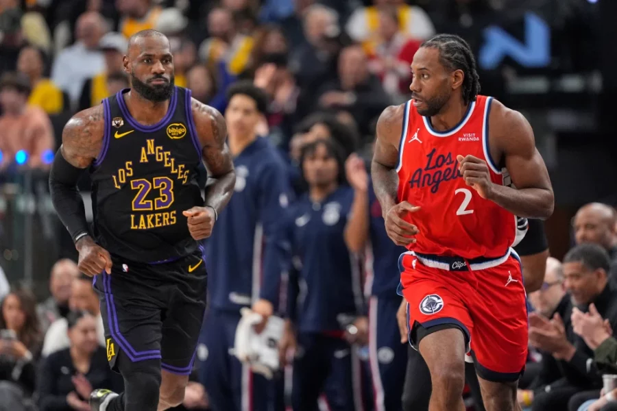 Los 24 puntos de Kawhi Leonard ayudan a los Clippers a contener a los Lakers
