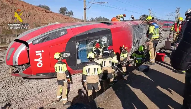 Asciende a 45 el número de muertos en el accidente de trenes del sur de España