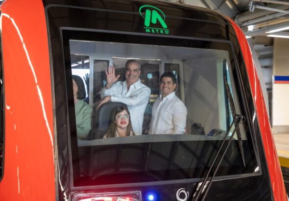 Los Alcarrizos se integra al Metro: Luis Abinader pone en marcha la línea 2C