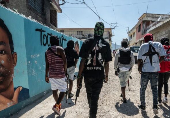 Policía Haití lanza operación bandas