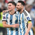 ATLÉTICO MADRID: Julián Alvarez alcanza los 20 goles en Champions en menos partidos que Messi