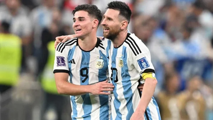 ATLÉTICO MADRID: Julián Alvarez alcanza los 20 goles en Champions en menos partidos que Messi