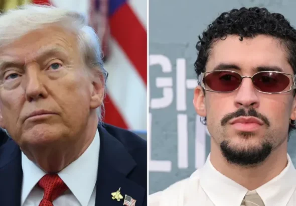Trump dice que el show de Bad Bunny en el Super Bowl fue "uno de los peores de la historia"