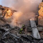 Un ataque ruso sobre Kiev deja al menos dos heridos y daños