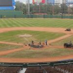 Adecúan el estadio Quisqueya para juego Detroit y República Dominicana