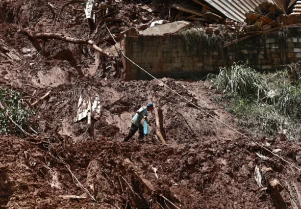 Sube a 64 el número de muertos por temporales en el sureste de Brasil