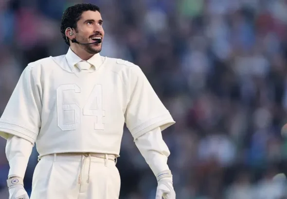 Medio tiempo de Bad Bunny no rompió récords de vistas en vivo