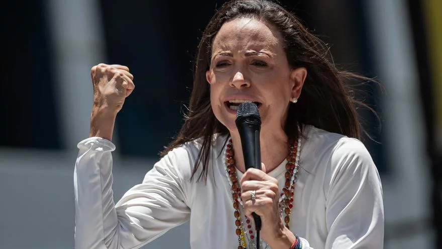 María Corina Machado recorrerá Venezuela al llegar al país, dice su partido
