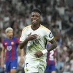 Vinícius anota dos veces y Real Madrid logra vibrante victoria 3-2 sobre Atlético en La Liga