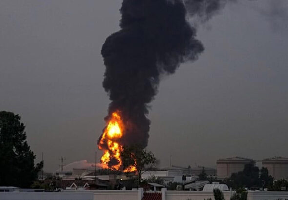 DUBAI: Registran explosiones por ataque iraní con misiles