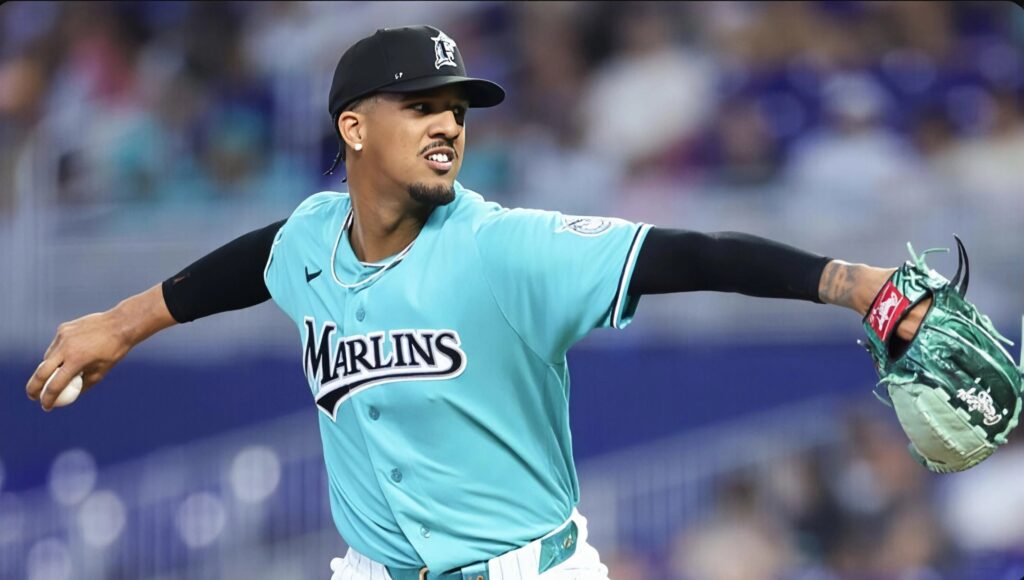 Eury Pérez lanza «primores» para los Marlins