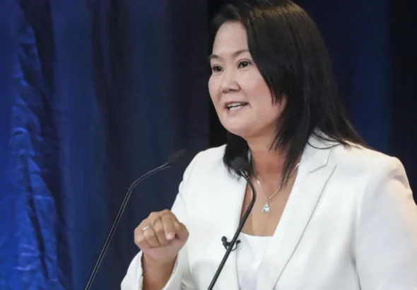 Fujimori consolida su primer lugar cuando se ha escrutado el 60 % de los votos en Perú