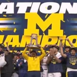 Yaxel Lendeborg con Michigan es campeón del basket universitario