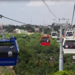 Suspenden teleférico y parte del Metro por lluvias y tormentas eléctricas