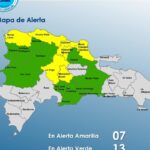 COE incrementa niveles de alerta: 13 provincias en verde y 7 en amarilla