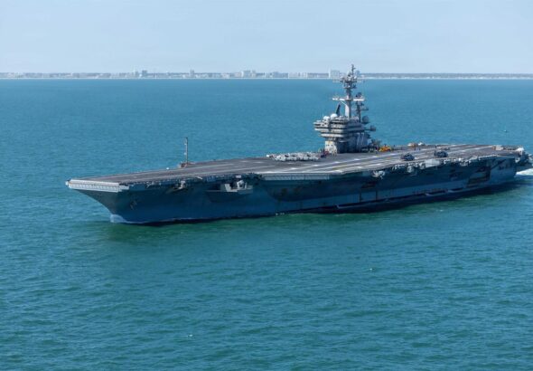 EEUU confirma llegada tercer portaaviones a Oriente Próximo