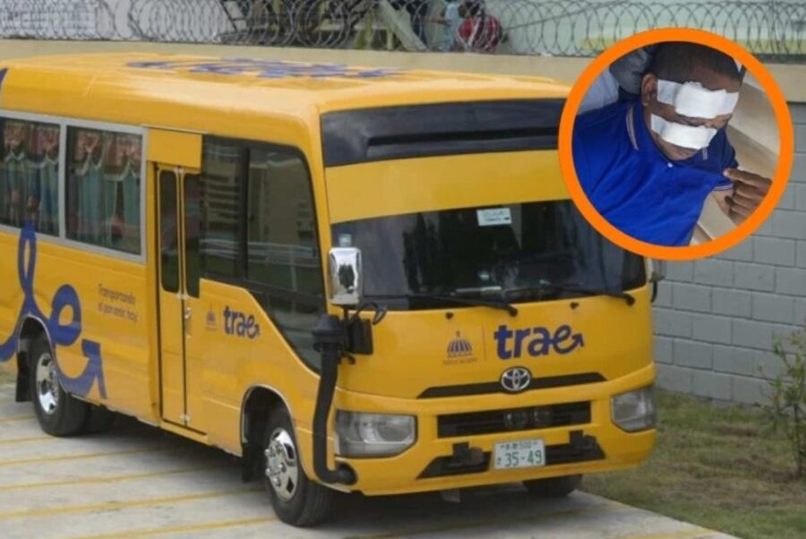 Motoristas atacan chofer autobús con alumnos