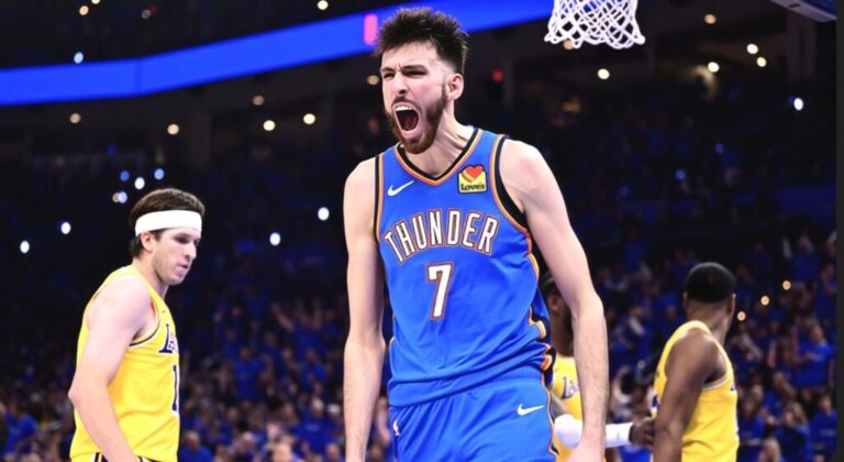 El Thunder de Oklahoma City gana el primero a Lakers