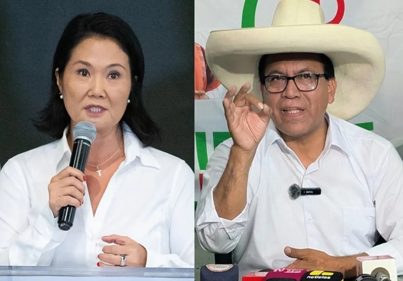 Perú confirma segunda vuelta entre Keiko Fujimori y Sánchez