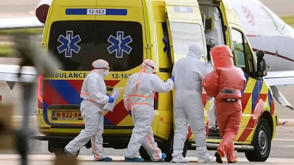 Llega a Países Bajos el tercer evacuado desde el crucero con hantavirus