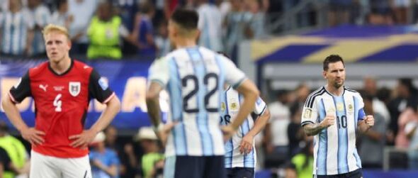 Argentina vence a Austria y avanza en el Mundial de Fútbol