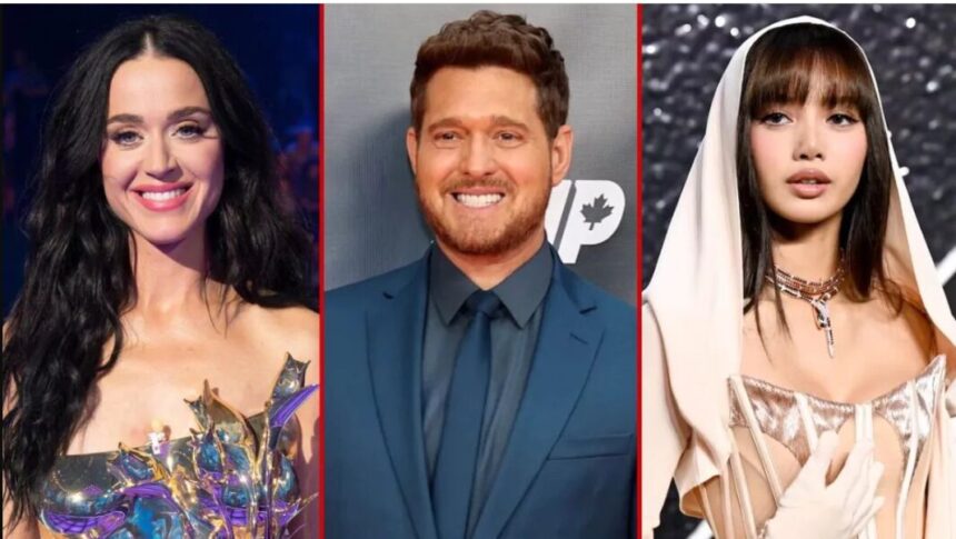 Katy Perry, Michael Bublé y LISA catapultan el arranque del Mundial en EE.UU. y Canadá