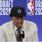 Yaxel Lendeborg emocionado tras llegar a los Warriors: “Estoy feliz y ansioso por jugar de una vez”