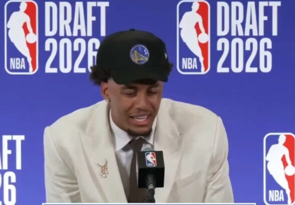 Yaxel Lendeborg emocionado tras llegar a los Warriors: “Estoy feliz y ansioso por jugar de una vez”