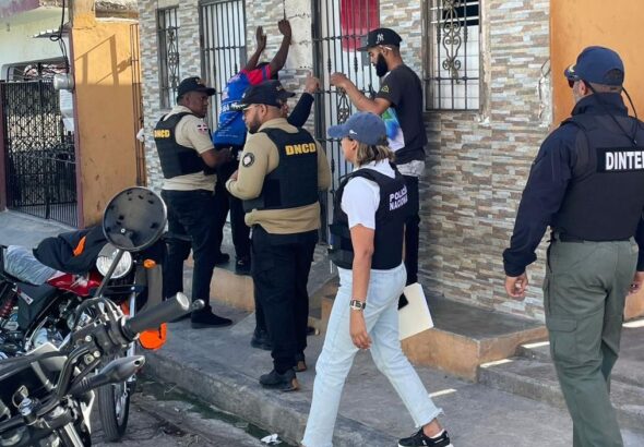 Policía dominicana arresta 125 personas en últimas 24 horas
