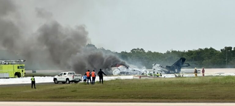 Tragedia en La Romana: piloto Erick Javier Diago y copiloto Ruddy Ghazal fallecen en accidente aéreo