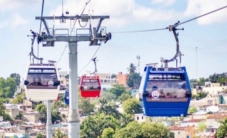 Suspenderán servicio en tramo del Teleférico de Santo Domingo por mantenimiento