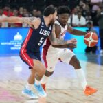 Dominicana cede ante Estados Unidos en tercer ventana clasificatoria Copa Mundial de Baloncesto