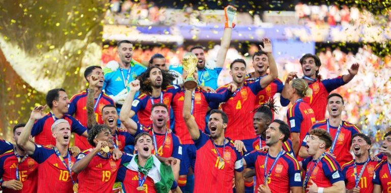 ¡España campeón! Gana su segundo titulo en el Mundial