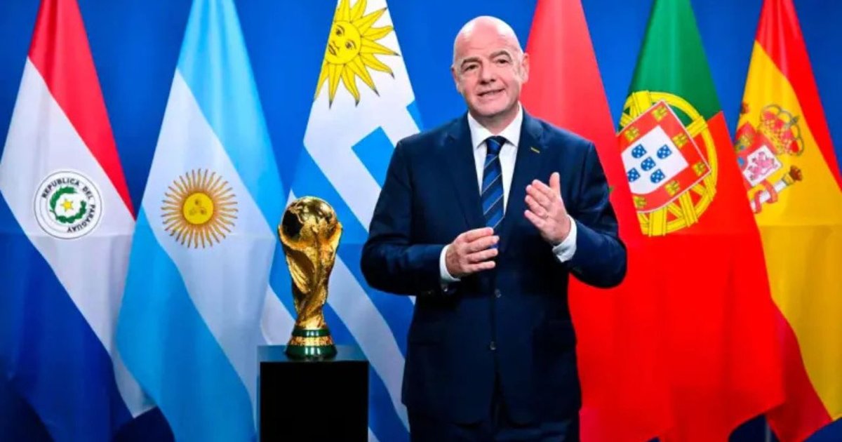 La FIFA anunció que el próximo Mundial Fútbol del año 2030 se jugará en Europa, África y Sudamérica