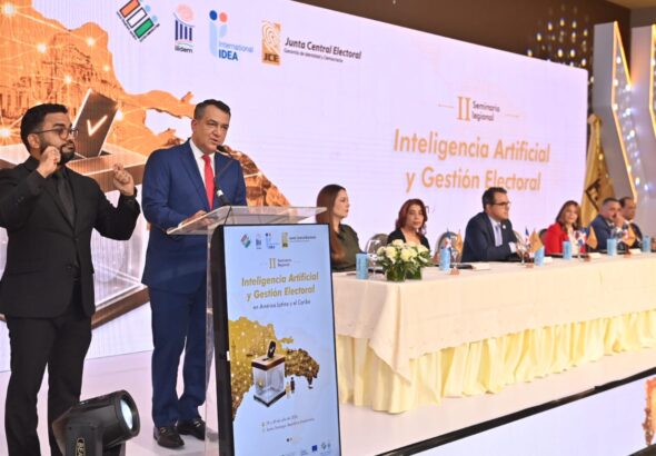 JCE e IDEA Internacional inauguran “II Seminario Regional Inteligencia Artificial y Gestión Electoral en América Latina y el Caribe”
