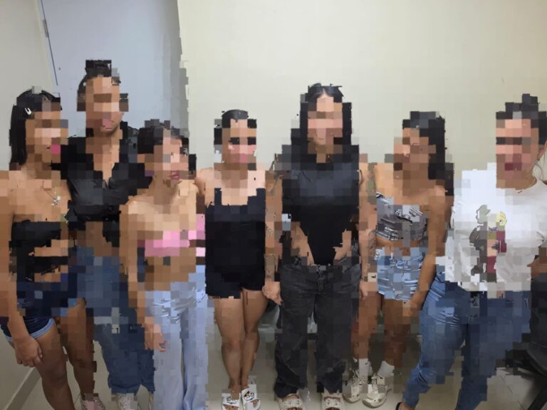 Siete colombianas fueron rescatadas de red de trata operaba en el Distrito Nacional