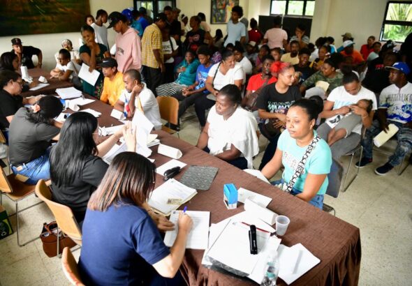 JCE beneficia a 1,762 ciudadanos en Bajos de Haina durante la "Semana de los Registros Civiles de AL y el Caribe"