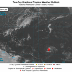 Tormenta Dolly podría llegar a República Dominicana como una activa onda tropical